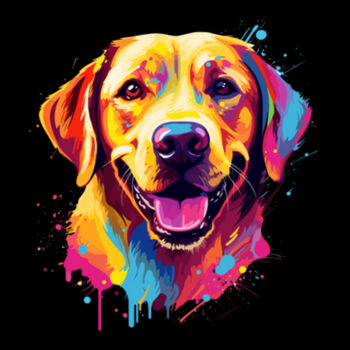 Labrador Retriever - Unisex Premium Fleece Hooded Sweatshirt Design