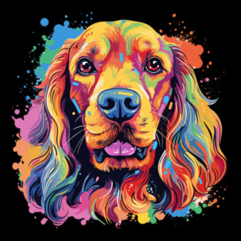 Cocker Spaniel - Unisex Premium Cotton Long Sleeve T-Shirt Design