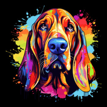 Bloodhound - Unisex Premium Cotton T-Shirt Design