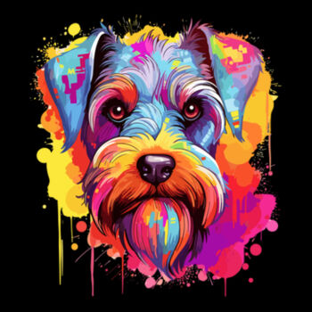Miniature Schnauzer - Women's Premium Cotton T-Shirt Design