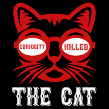 Curiosity Killed the Cat - Unisex Premium Cotton Long Sleeve T-Shirt Design