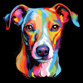 Whippet - Unisex Premium Fleece Hooded Sweatshirt Design