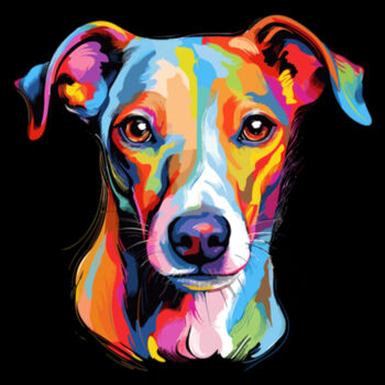Whippet - Unisex Premium Cotton T-Shirt Design