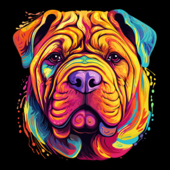 Chinese Shar Pei - Women's Premium Cotton T-Shirt Design