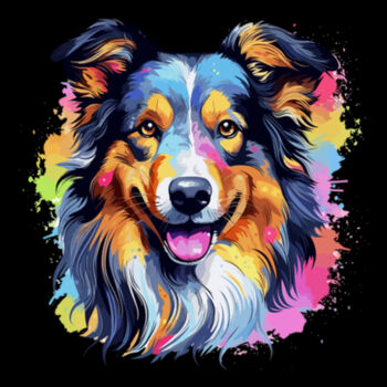 Collie - Unisex Premium Fleece Crew Sweatshirt Design