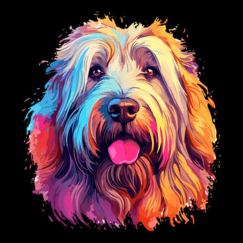 Briard - Women's Premium Cotton T-Shirt Design