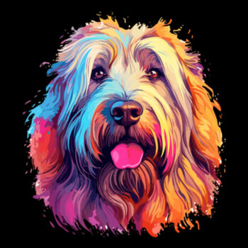 Briard - Unisex Premium Cotton T-Shirt Design