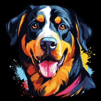 Greater Swiss Mountain - Unisex Premium Cotton T-Shirt Design