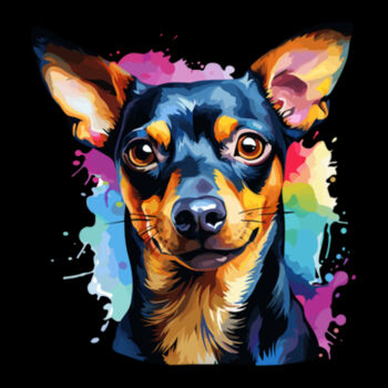 Miniature Pinscher - Women's Premium Cotton T-Shirt Design