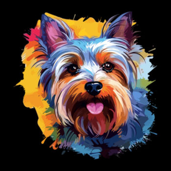 Yorkshire Terrier - Women's Premium Cotton T-Shirt Design