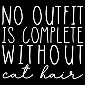 Cat Hair Outfit - Unisex Premium Fleece Hooded Sweatshirt Design