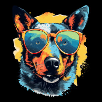 Australian Cattle With Glasses - Youth Jersey Short Sleeve Tee Design