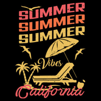California Summer Vibes - Youth Jersey Short Sleeve Tee Design