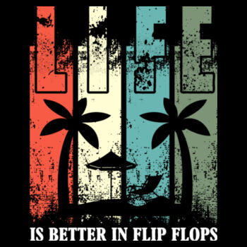 Life is Better in Flip Flops - Youth Jersey Short Sleeve Tee Design