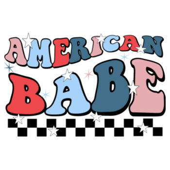 American Babe 2 - Youth Jersey Short Sleeve Tee Design