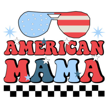 American Mom - Youth Jersey Short Sleeve Tee Design