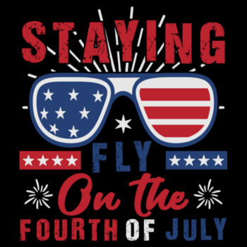 Staying Fly On The Fourth of July - Youth Jersey Short Sleeve Tee Design