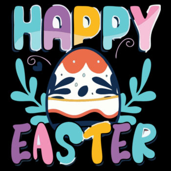 Happy Easter 2 - Unisex Premium Fleece Hooded Sweatshirt Design