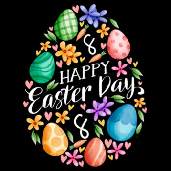 Happy Easter Day - Youth Jersey Short Sleeve Tee Design