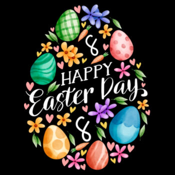 Happy Easter Day - Women's Premium Cotton T-Shirt Design