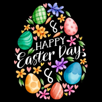 Happy Easter Day - Unisex Premium Fleece Crew Sweatshirt Design