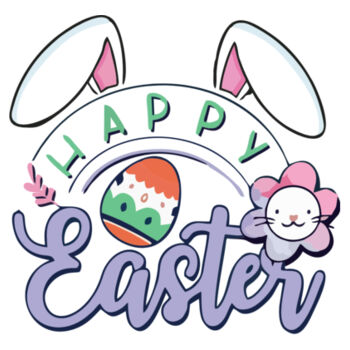 Happy Easter Flower - Youth Jersey Short Sleeve Tee Design