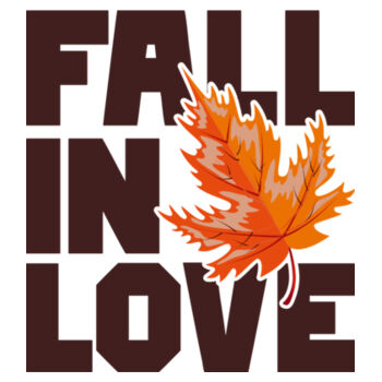 Fall in Love - Unisex Premium Cotton Long Sleeve T-Shirt Design