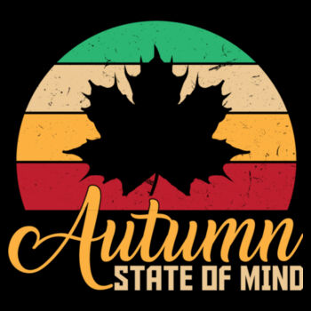 Autumn State of Mind - Women's Premium Cotton T-Shirt Design
