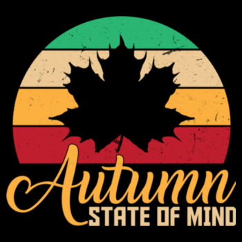 Autumn State of Mind - Unisex Premium Fleece Crew Sweatshirt Design