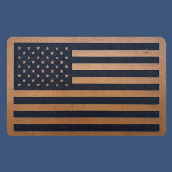 USA Flag - 5 Panel Classic Rope Cap Design