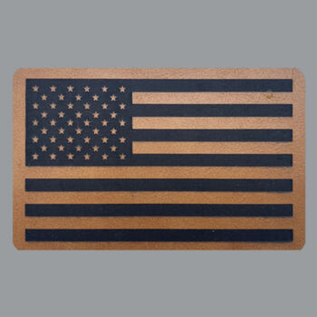 USA Flag - Printed Mesh Trucker Design