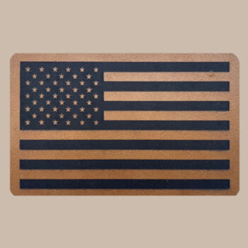 USA Flag - 7 Panel Trucker Design