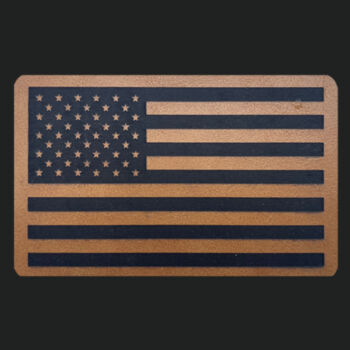 USA Flag - Pro Cut Stretch Tek Cap Design