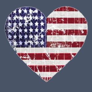 Love America - Adult Soft Tri-Blend T Design