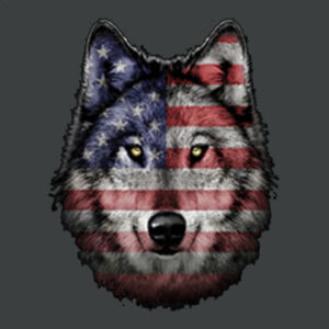 American Wolf - Adult Soft Tri-Blend T Design