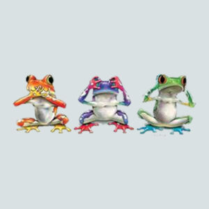 Tree Frogs - Juniors V-Neck T Design