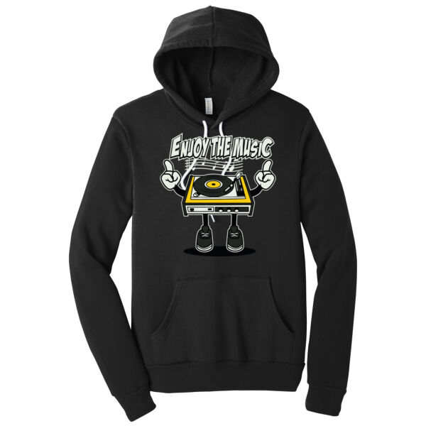 Enjoy The Music - Unisex Premium Fleece Hooded Sweatshirt Thumbnail