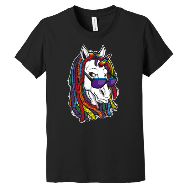 Hippie Unicorn - Youth Jersey Short Sleeve Tee Thumbnail