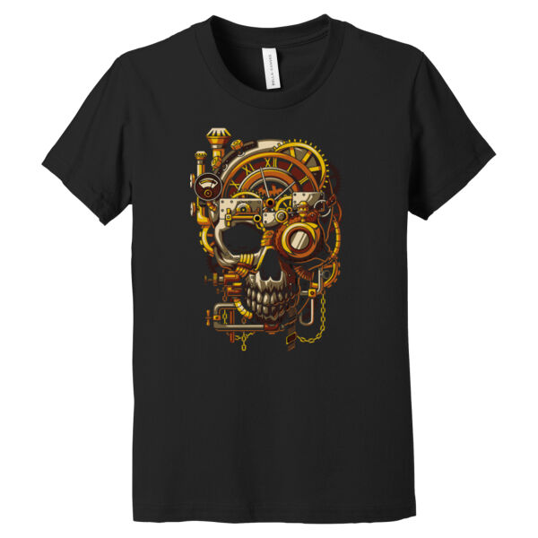 Mechanic Skull - Youth Jersey Short Sleeve Tee Thumbnail