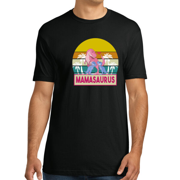 Mamasaurus - Unisex Premium Cotton T-Shirt Thumbnail