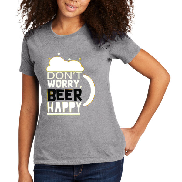 Don't Worry - Women's Premium Cotton T-Shirt Thumbnail