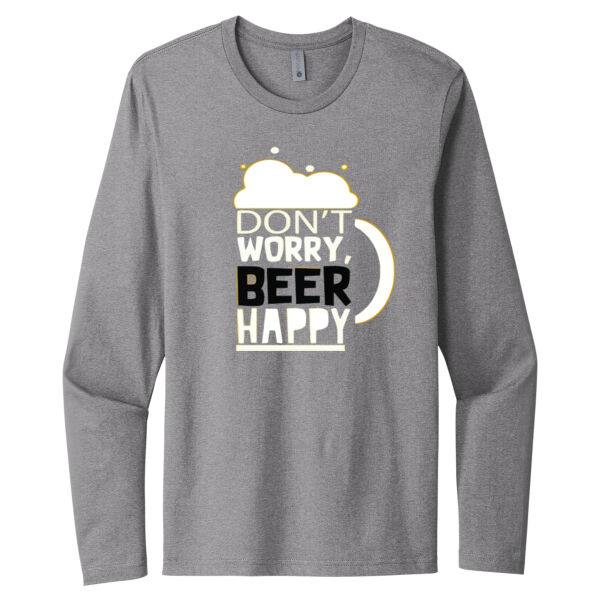 Don't Worry - Unisex Premium Cotton Long Sleeve T-Shirt Thumbnail