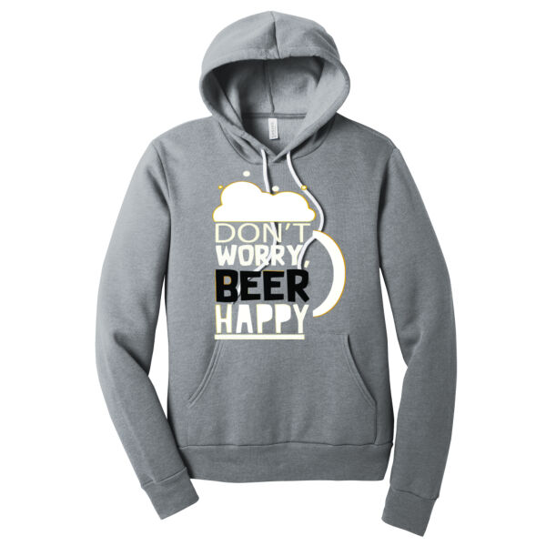Don't Worry - Unisex Premium Fleece Hooded Sweatshirt Thumbnail