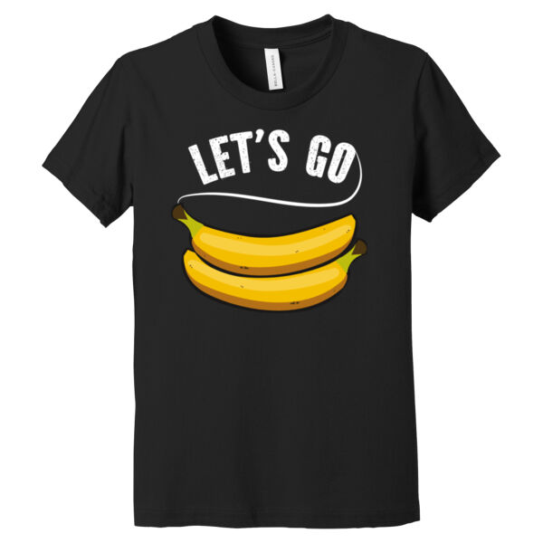 Lets Go Bananas - Youth Jersey Short Sleeve Tee Thumbnail