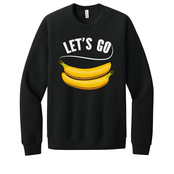 Lets Go Bananas - Unisex Premium Fleece Crew Sweatshirt Thumbnail