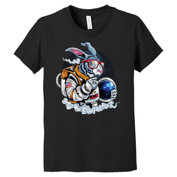 Rabbit Astronaut - Youth Jersey Short Sleeve Tee Thumbnail