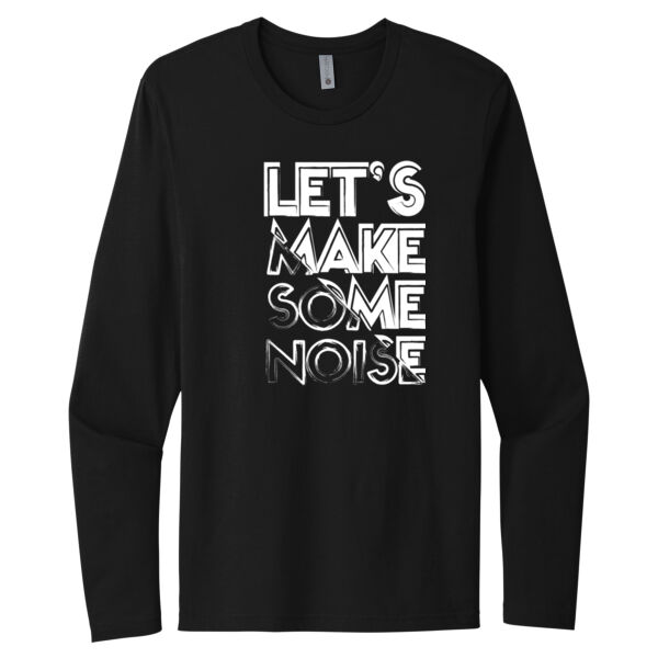 Let's Make Noise - Unisex Premium Cotton Long Sleeve T-Shirt Thumbnail