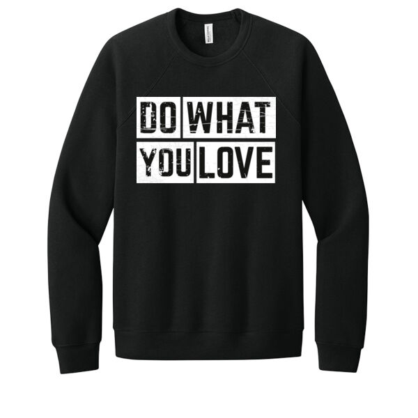 Do What You Love - Unisex Premium Fleece Crew Sweatshirt Thumbnail