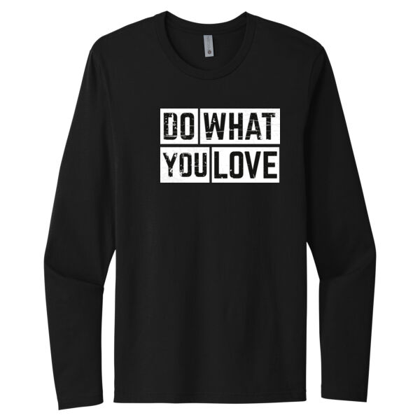 Do What You Love - Unisex Premium Cotton Long Sleeve T-Shirt Thumbnail