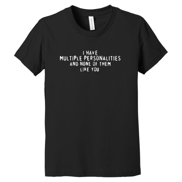 Multiple Personalities - Youth Jersey Short Sleeve Tee Thumbnail
